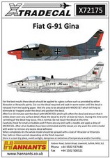 Xtradecal 72175 1:72 FIAT