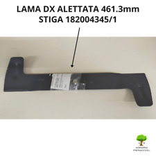LAMA DX ALETTATA 461.3mm RICAMBIO TRATTORINI ORIGINALE STIGA 182004345/1 