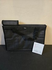 Thirty One Pack N Pull Caddy Car Storage Organizer Bag Black Cross Pop 