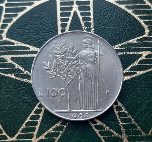 100 lire 1968 - ,