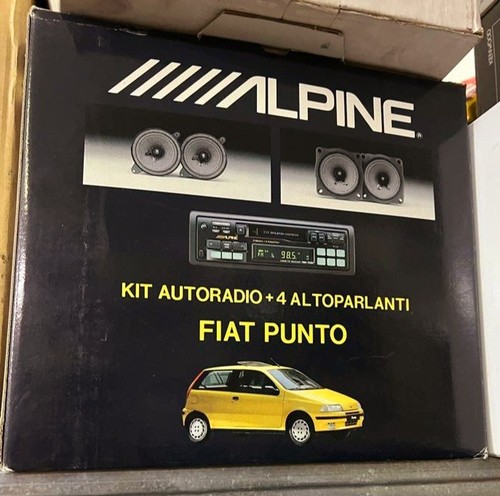 Kit autoradio vintage alpine