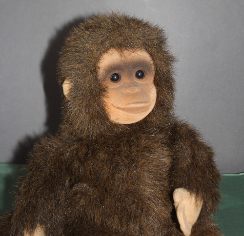 Peluche pupazzo scimmia