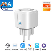 Presa Intelligente WiFi 16A Tuya Smart Plug Compatibile Alexa Google Home