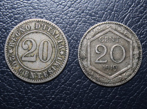 Lot italie x 20 centesimi - x,