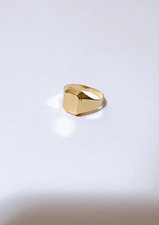 Anello Scudo Ottagonale in ORO