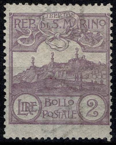 1903 san marino lire - cifra, o
