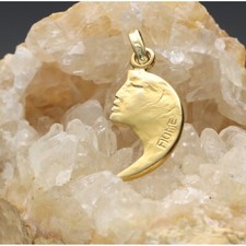MEDAGLIA salvatore fiume  per unoaerreIN ORO GIALLO 750/1000,18KT.