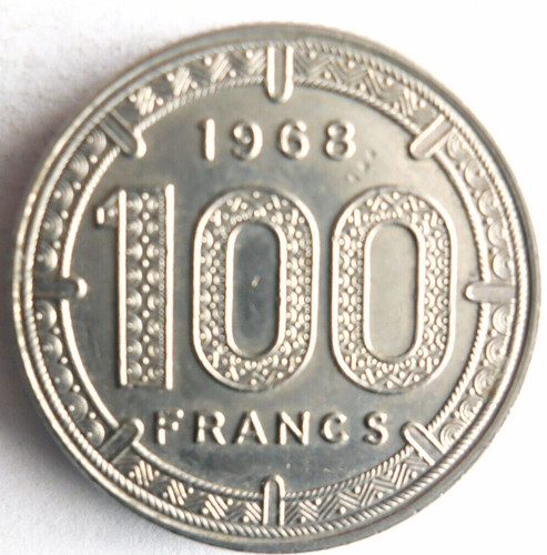 1968 camerun 100 franchi - 1968,