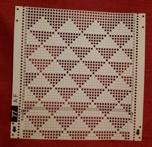 Passap pfaff punchcard deco - passap/pfaff, punchcard/deco