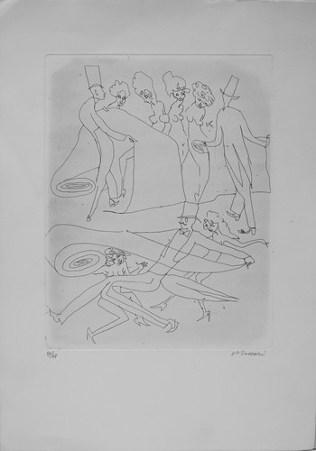Gravure etching ätzen - gravure,
