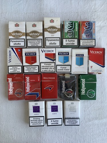 Lotto pacchetti sigarette - 19,