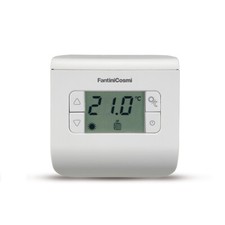 FANTINI COSMI CH110 TERMOSTATO BIANCO AMBIENTE A BATTERIE, 3 TEMPERATURE
