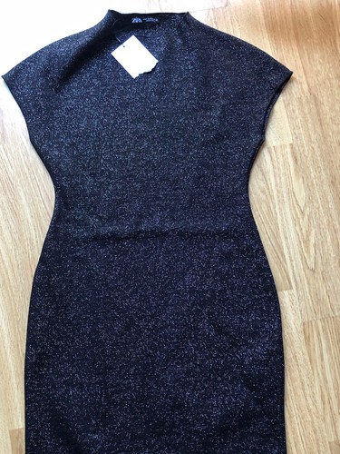 Abito smanicato zara nero - smanicato,