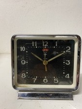 OROLOGIO ANTICO DA TAVOLO SVEGLIA  ANTICA POLARIS A CORDA