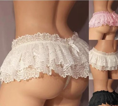 Sissy slip pizzo uomo