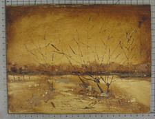 Quadro olio paesaggio - olio,