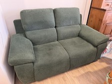 Divano Relax Elettrico 2 Posti Separati Reclinabile Con Pulsanti