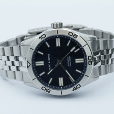 OROLOGIO UOMO AUTOMATICO MARC & SONS ELEGANCE BLUE MSD-048 ACCIAIO 39MM M024