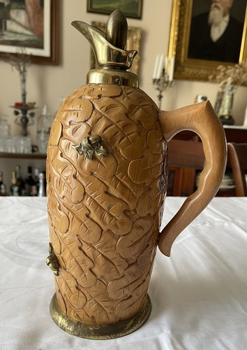 Thermos vintage legno - in,