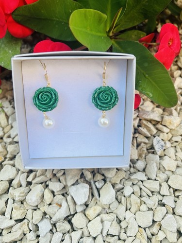 Orecchini pendenti rose - pendenti,