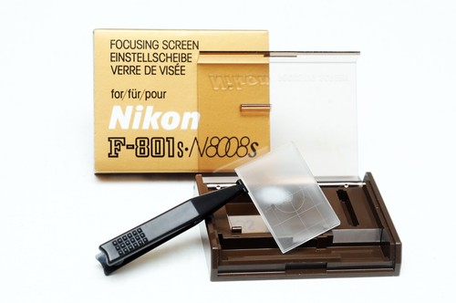 Nikon focusing screen type - focusing, e