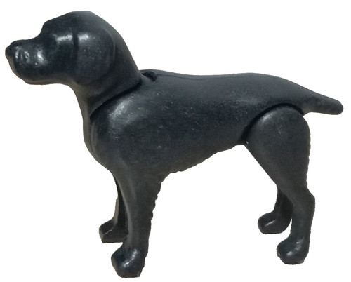Playmobil figura cane - cane, nero