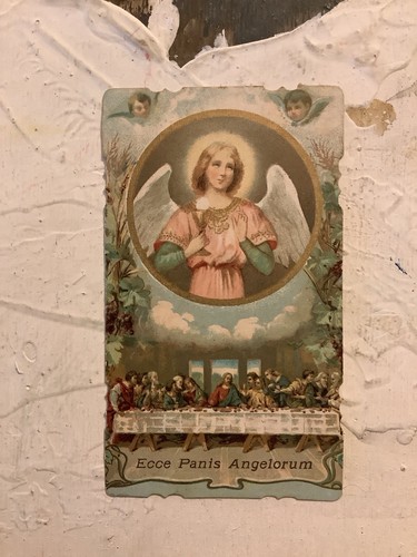 Ecce panis angelorum - angelorum, santino