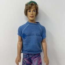 Barbie Beach Fun Blaine Boy Doll Mattel Ken Friend giocattolo vintage raro da collezione