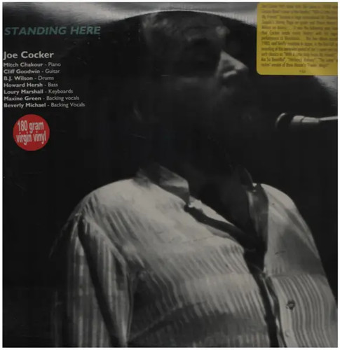 Joe cocker standing here - standing, near