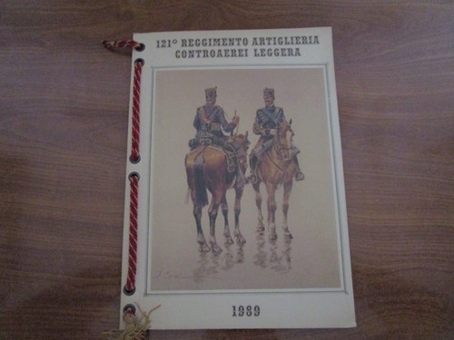 Calendario 121 reggimento - mm,