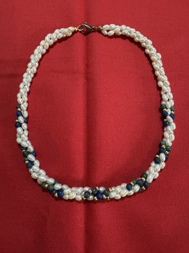 Collana perle acqua dolce - collana,