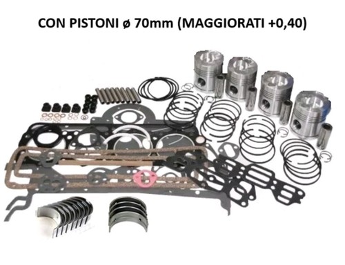 Kit revisione motore fiat - motore,