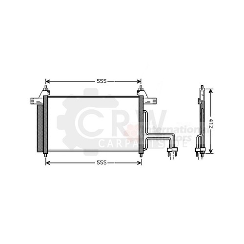 Condensatore climatizzatore - condensatore,