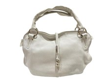 Borsa donna pelle bianca - borsa, in