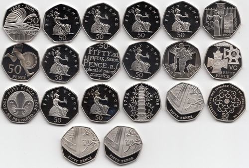 Monete pence regno unito - da,
