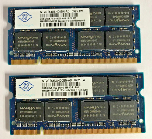 Nanya ddr2 - (2x2, gb)