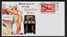 Pubblicità Juke Box Wurlitzer