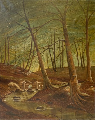 ölbild naturalist - Ölbild,