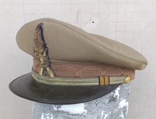 Berretto visiera E.I. kaki estivo Sottotenente 9° Rgt. Fanteria anni '60/70 