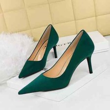 Decolte Scarpe 7 cm Verde