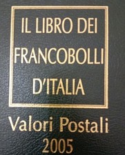 Libro dei Francobolli D'Italia Repubblica SENZA VALORI POSTALI 2005 con Taschine