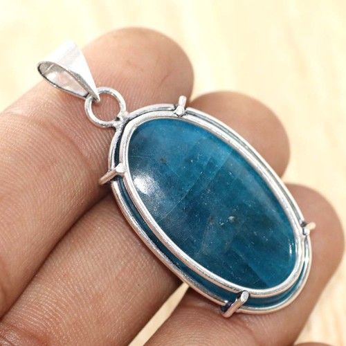 925 silver plated - silver, blue