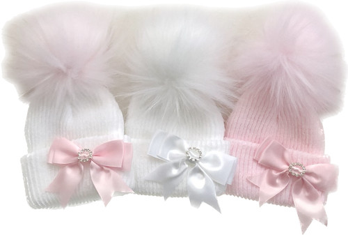 Cappello pom bambina - pom,