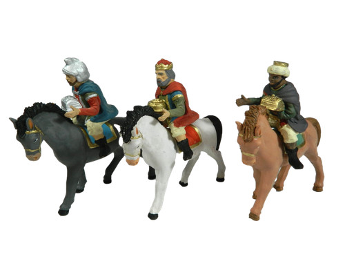Tris magi cavallo in - magi,