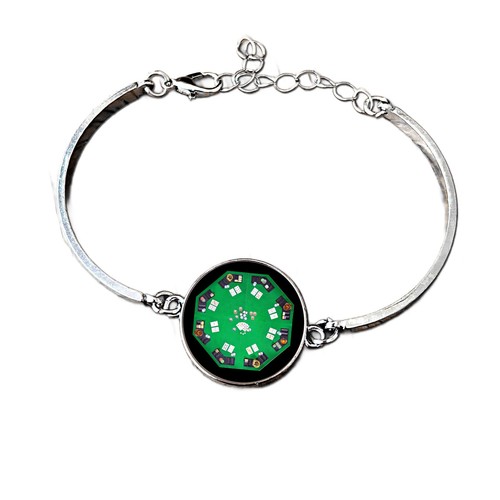 Bracciale tavolo poker gioco - bracciale,