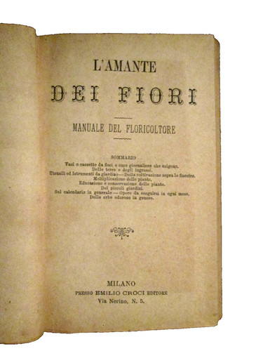 Amante dei fiori - dei, fiori,manuale