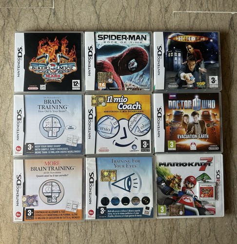 Lotto giochi nintendo 3ds - ds,