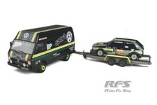 VW Golf I GTI VW LT35 Service Set Rallye Tour de France 1981 1:18 Ottomobile