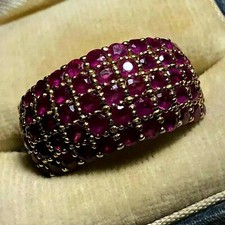 3Ct Lab-Created Rubino Impegno