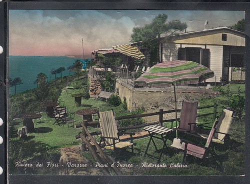 Cartolina riviera dei fiori - cartolina,
